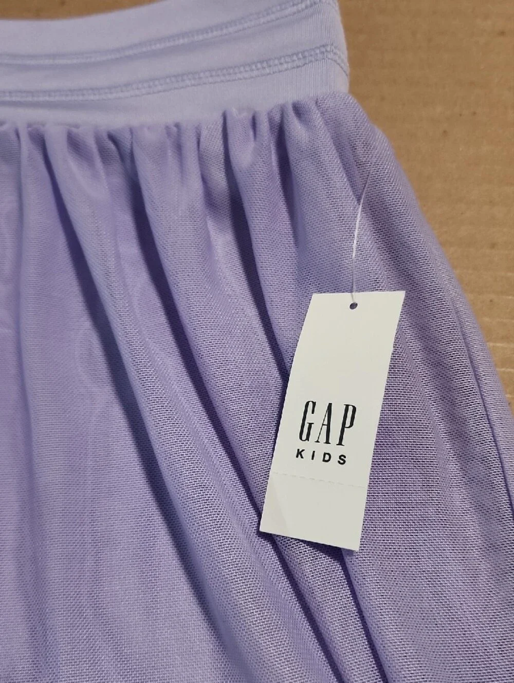 Gap Kids Lavender Mesh Skirt Skort, XXL (14-16)